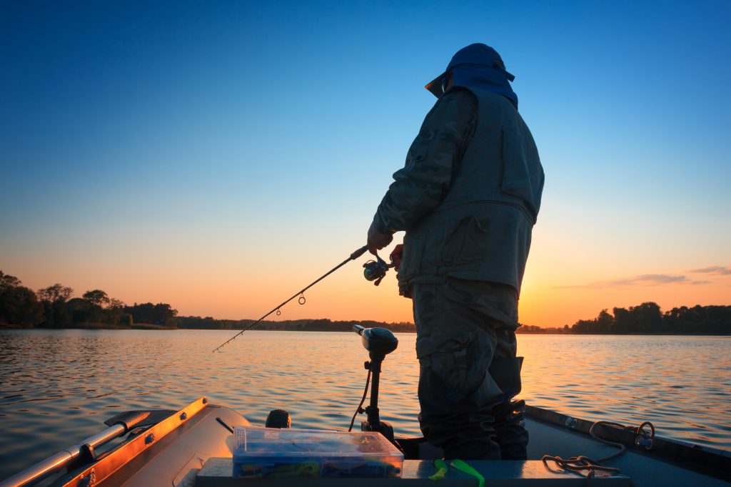 bass boat and fishing tips