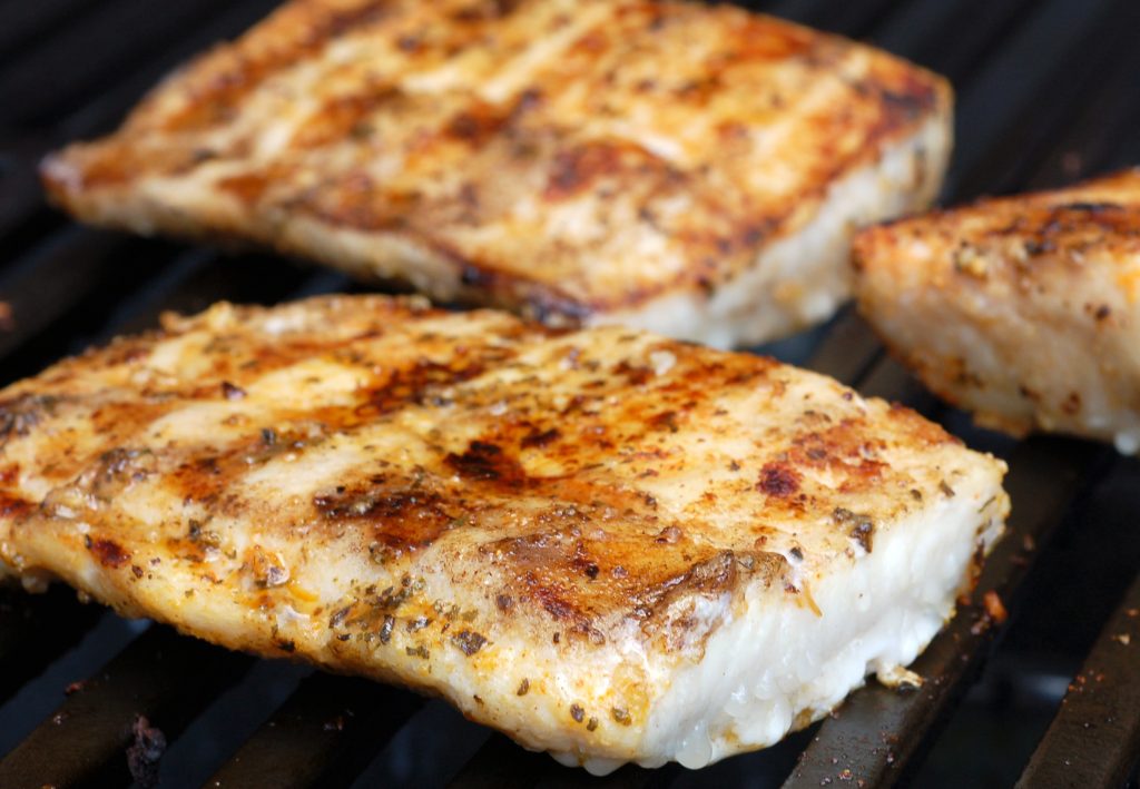 mahi mahi on the grill - best type of fish to eat