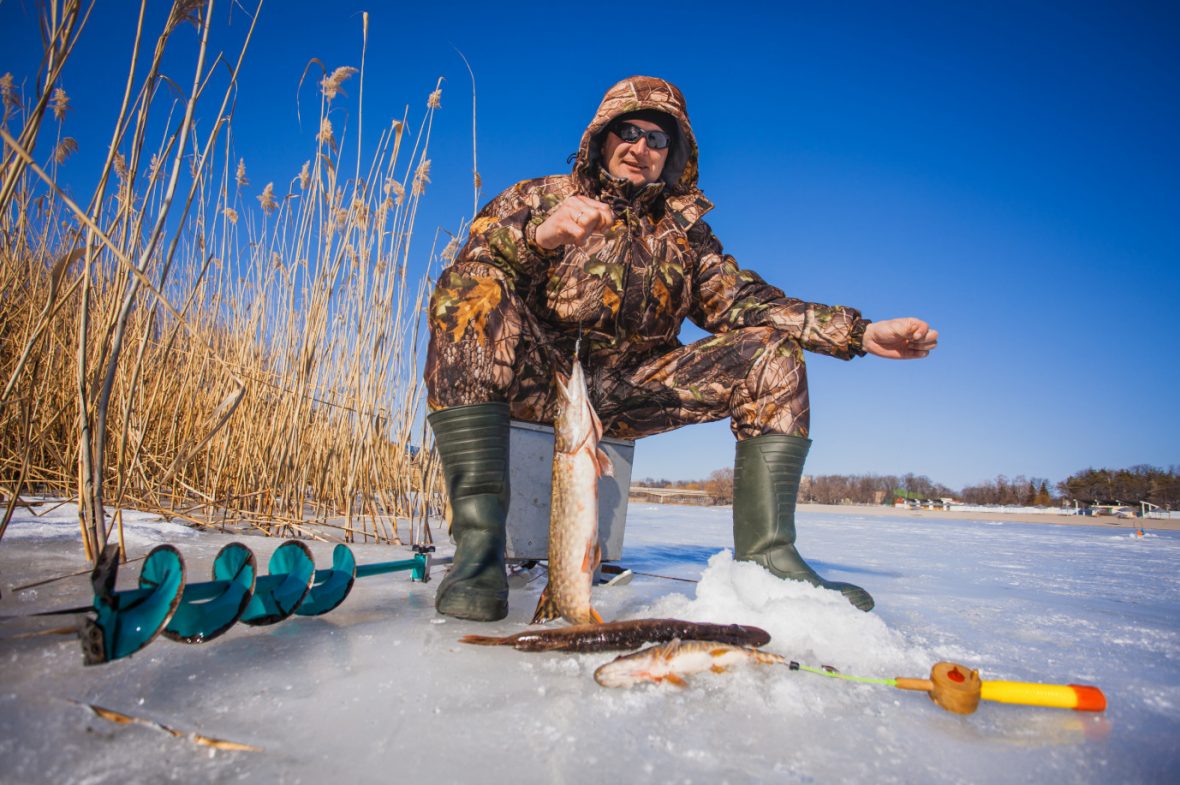 winter fishing