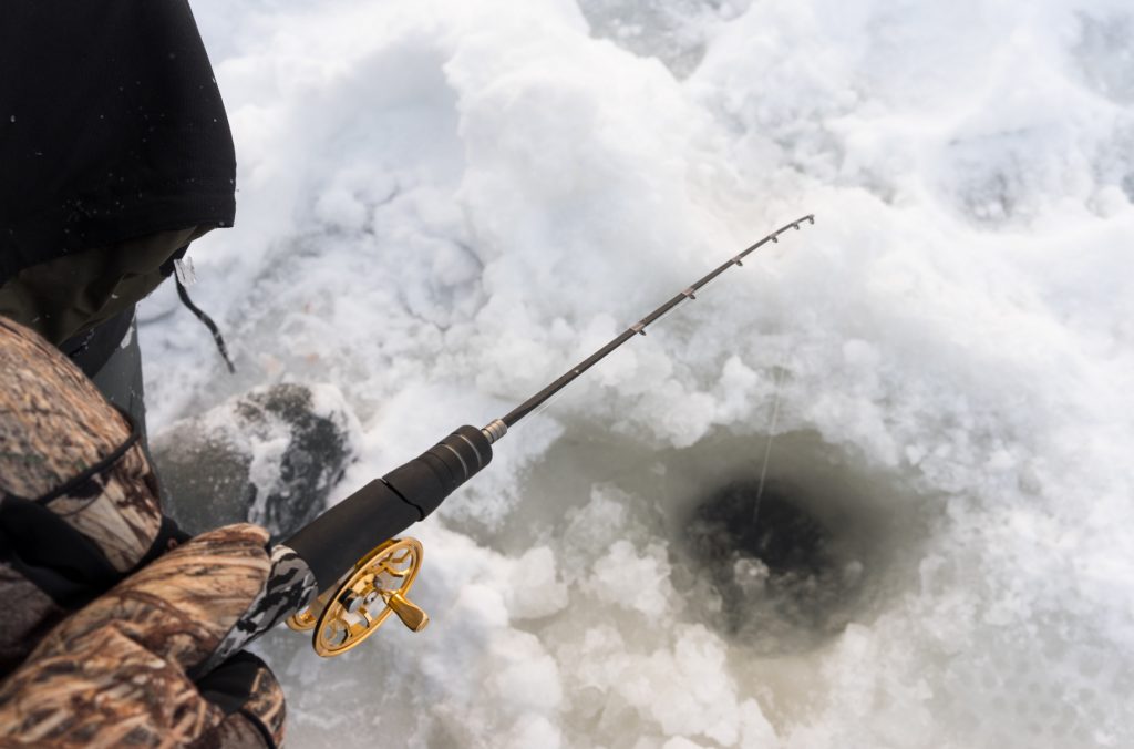 ice fishing rods