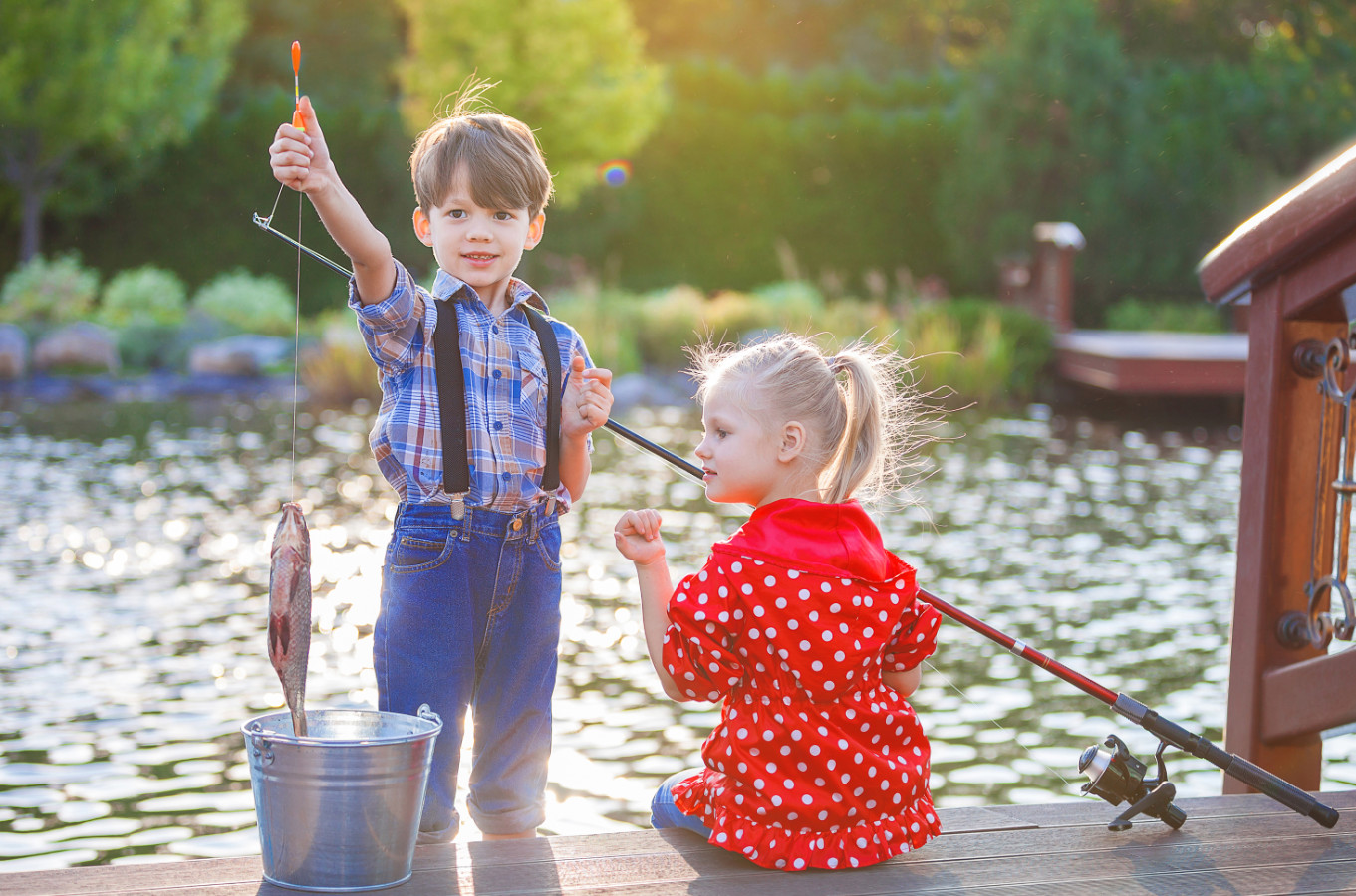 Kids Fishing Pole and Tackle Box Combo - Fun and Easy Fishing Kit