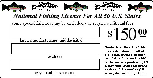 national fishing license in 50 us states