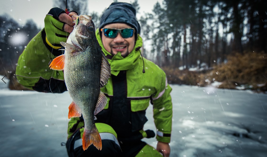 Perch Winter Ice Fishing Gear