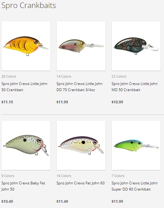 Spro Crankbaits